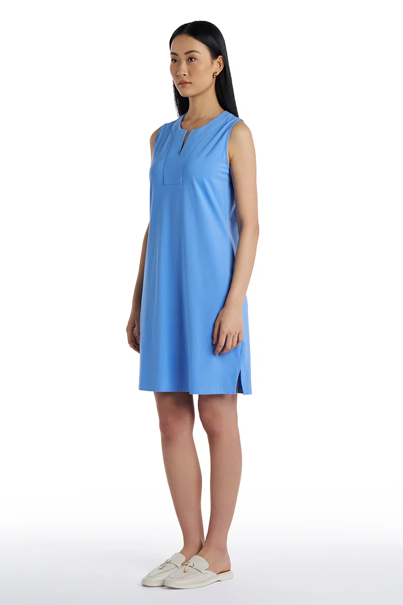 Women's Oceanside Tank Dress | Bluebell - Image 4
