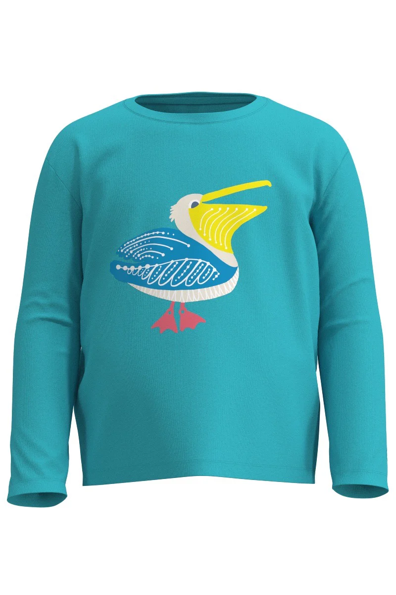 Toddler Coco Plum Everyday Long Sleeve Graphic T-Shirt | Regular Parent - Image 5