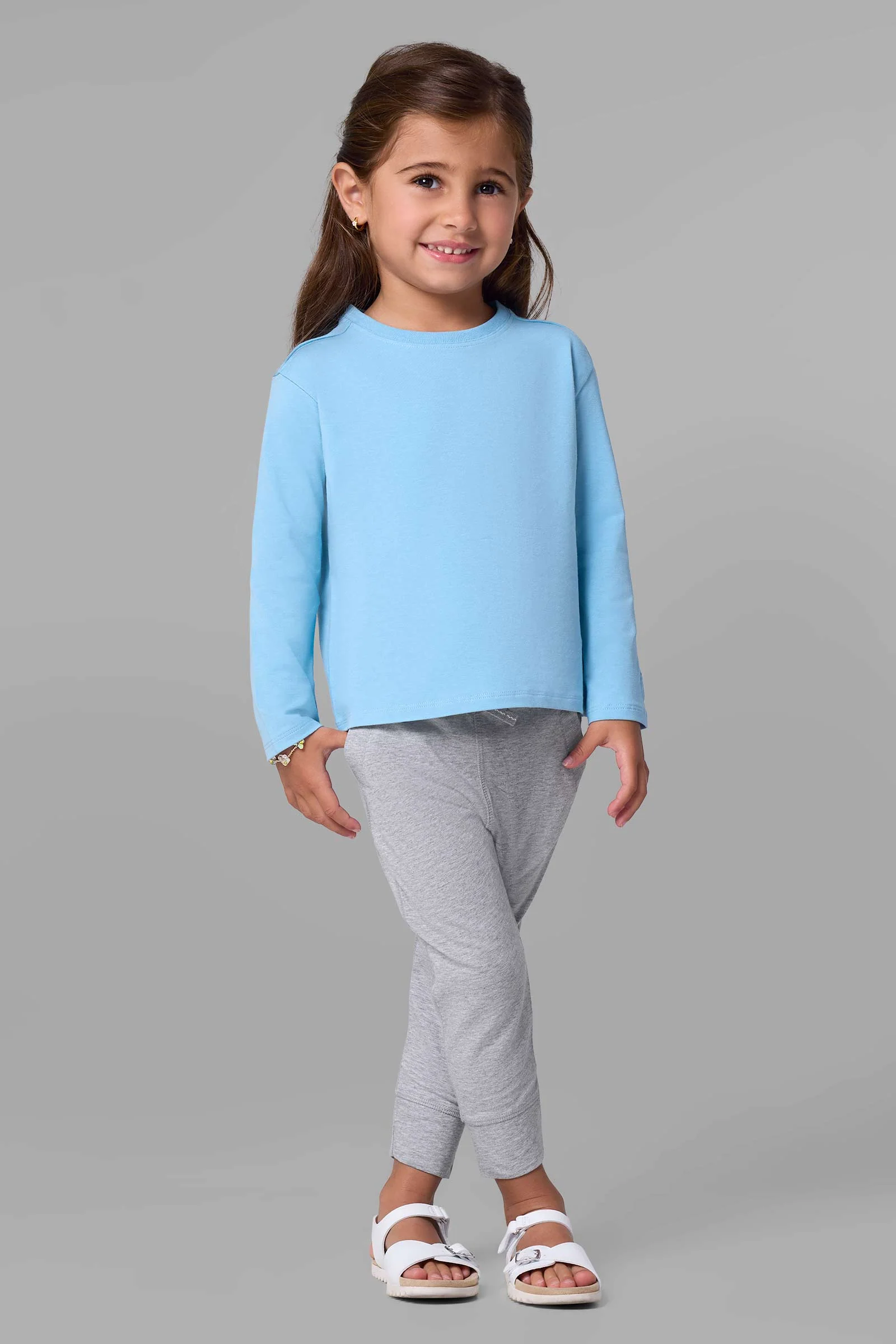 Toddler Coco Plum Everyday Long Sleeve T-Shirt | Regular Parent - Image 23