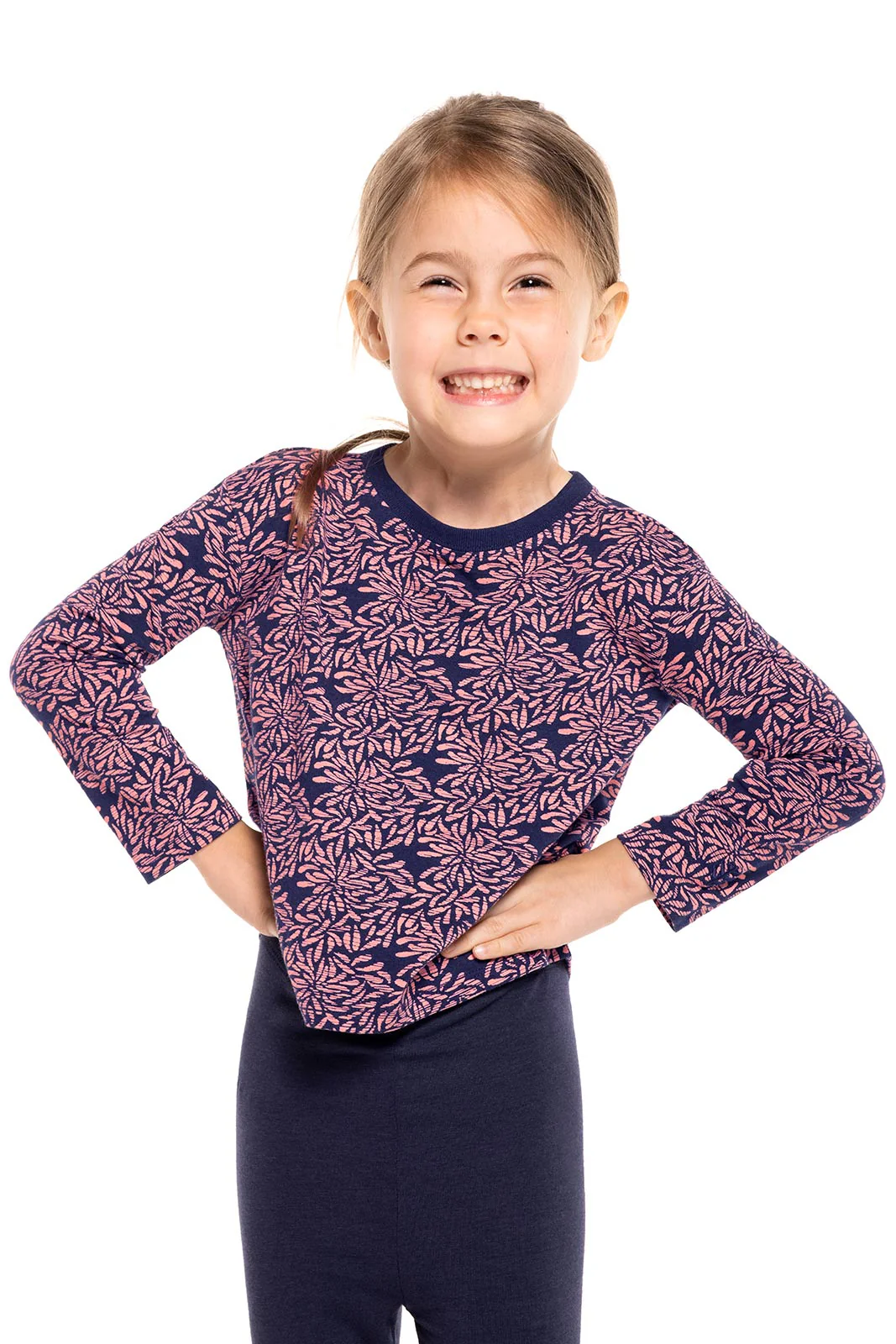 Toddler Coco Plum Everyday Long Sleeve T-Shirt | Regular Parent - Image 5