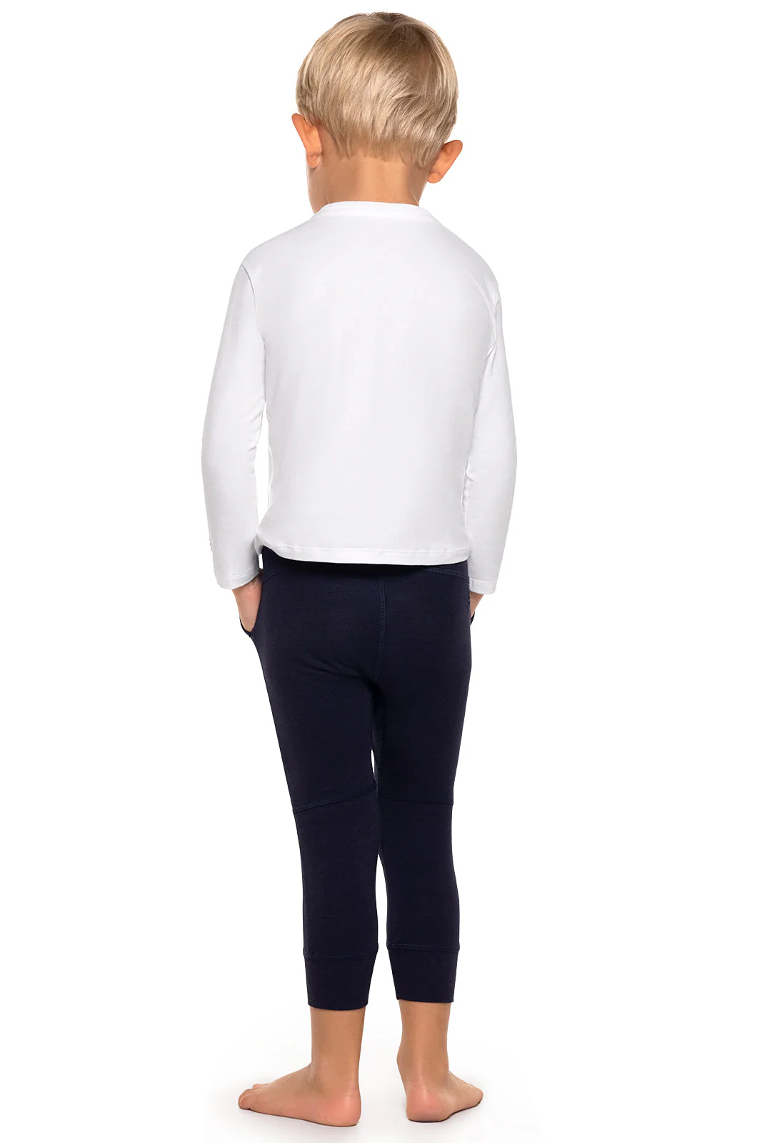Toddler Coco Plum Everyday Long Sleeve T-Shirt | White - Image 5
