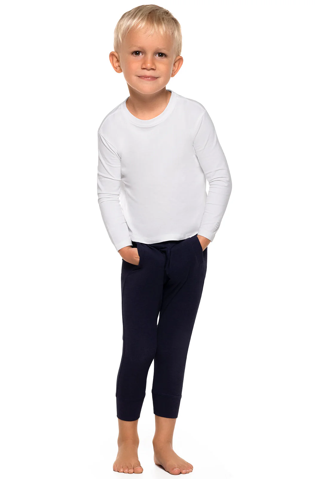 Toddler Coco Plum Everyday Long Sleeve T-Shirt | White - Image 6