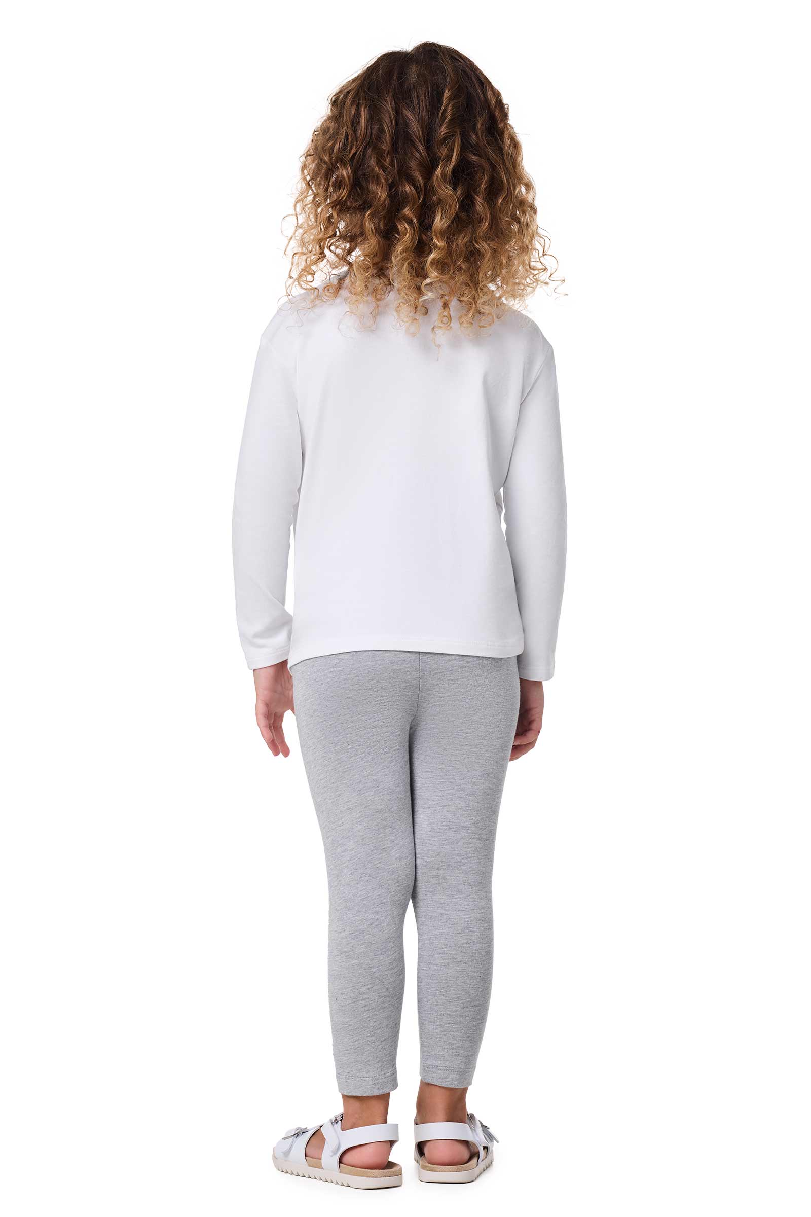 Toddler Monterey Summer Leggings | Grey Heather - Image 3
