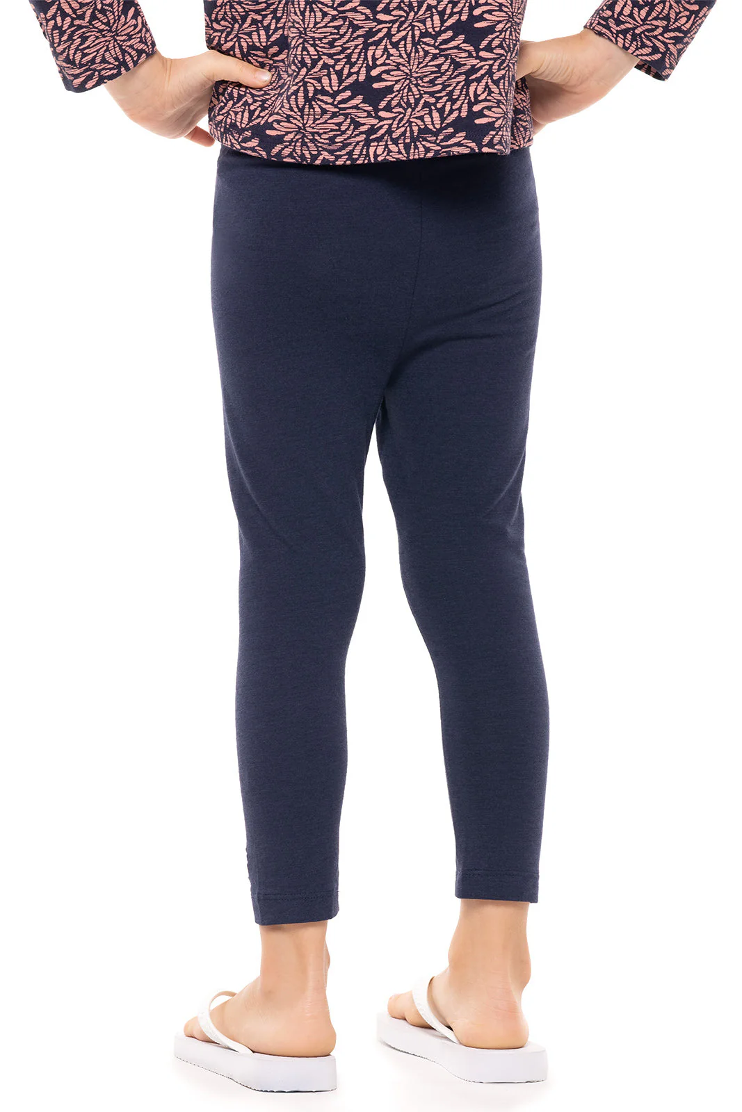 Toddler Monterey Summer Leggings | Navy - Image 3