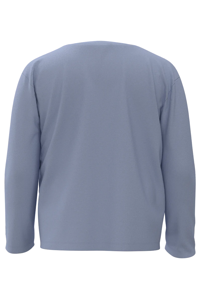 Toddler Coco Plum Everyday Long Sleeve T-Shirt | Periwinkle - Image 3