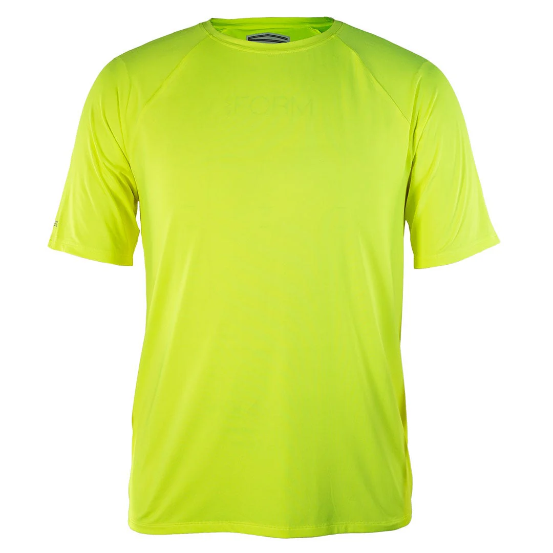 Unisex Bosun Crew Neck Short Sleeve Tee | Safety Yellow - Image 2
