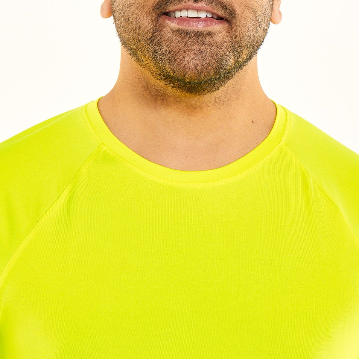 Unisex Bosun Crew Neck Short Sleeve Tee | Safety Yellow - Image 4