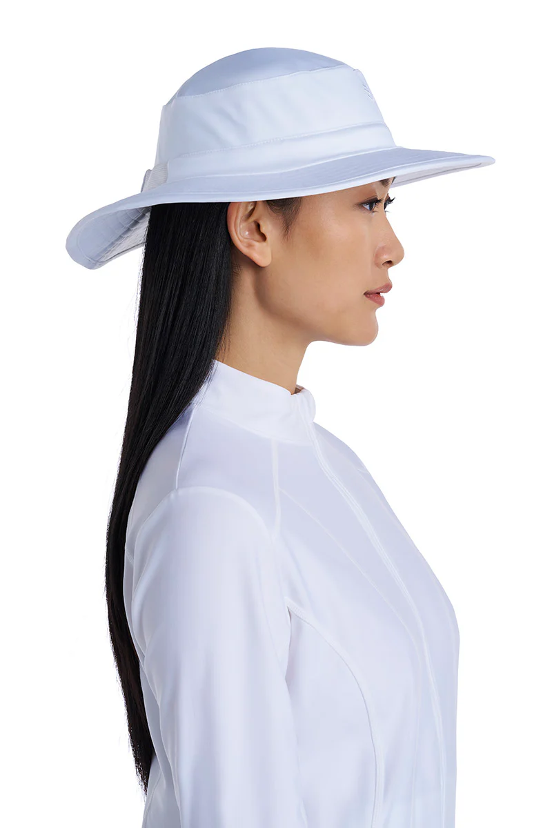 Brighton Chlorine Resistant Pool Hat | White - Image 3