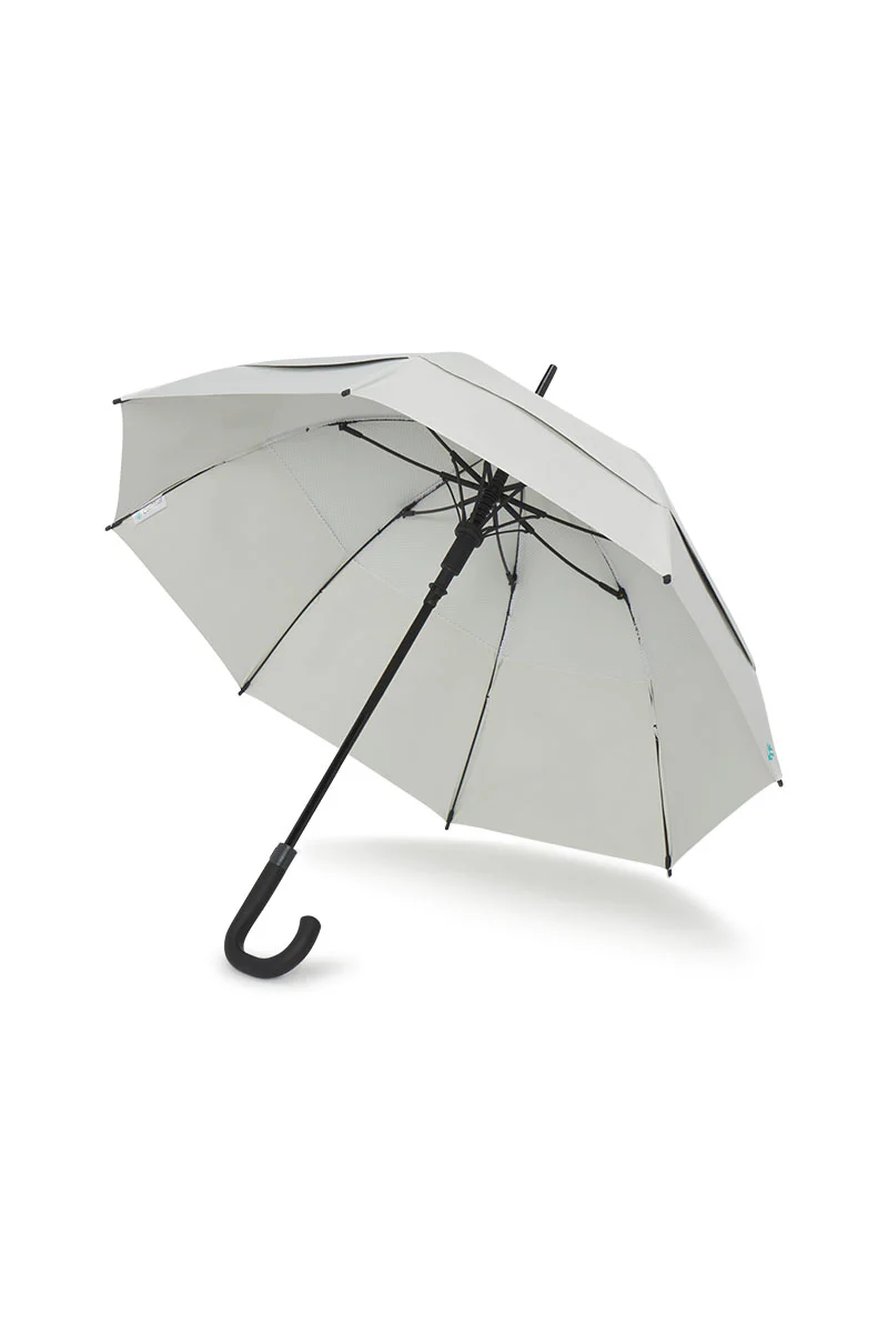48 Inch Calotta Fashion Umbrella | Sleek Grey - Image 2
