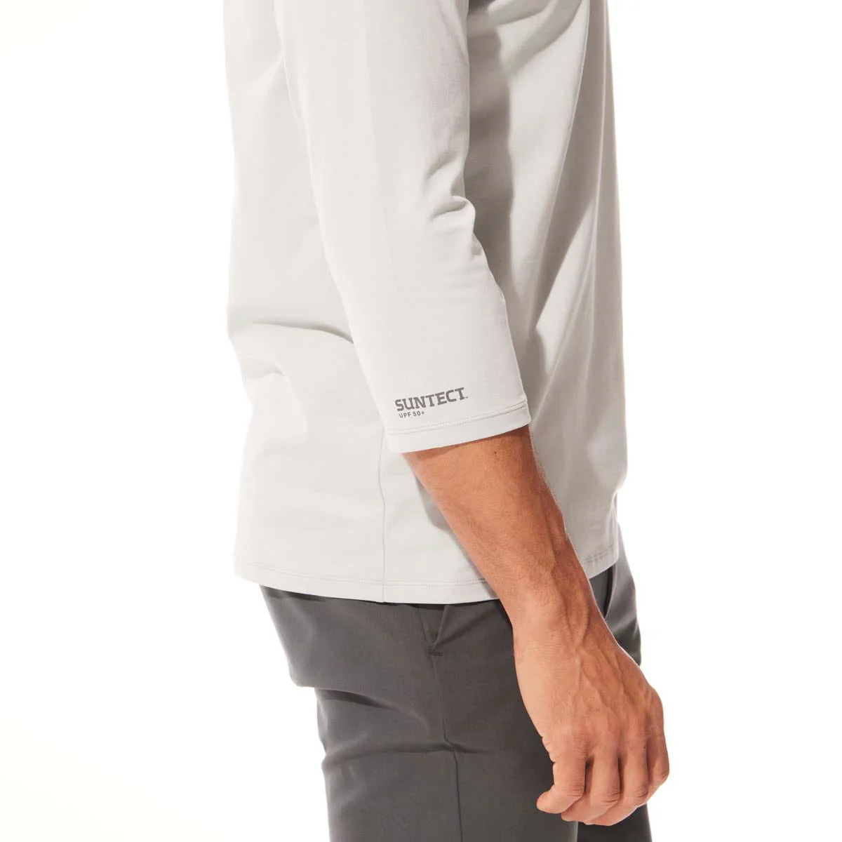 Unisex Contractor ¾ Sleeve Tee | Slate Grey - Image 2