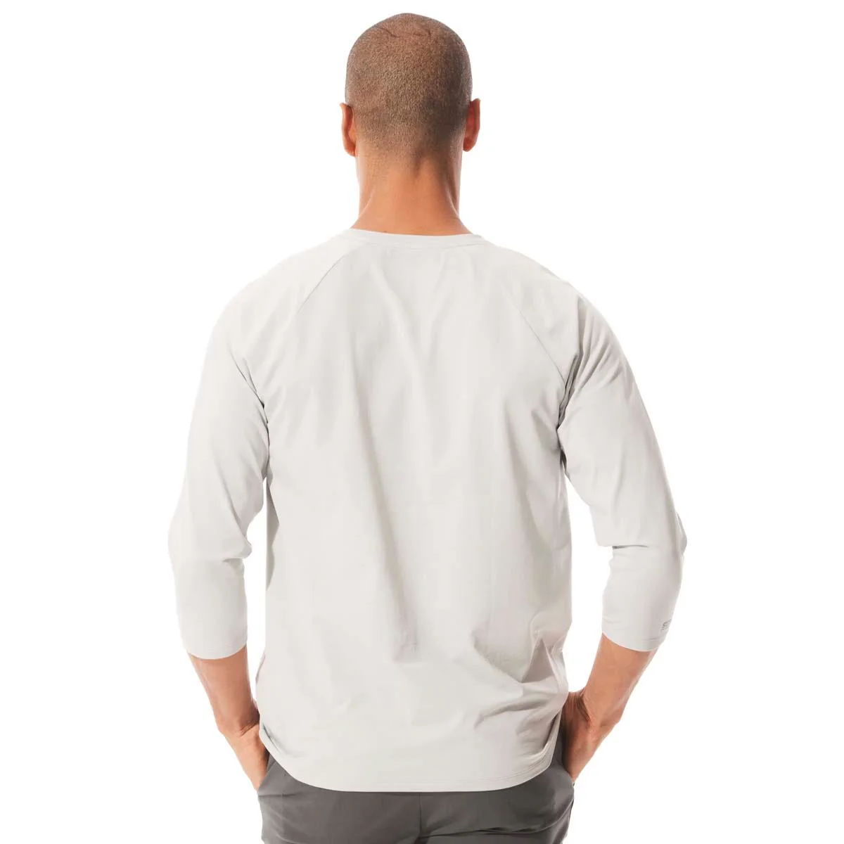 Unisex Contractor ¾ Sleeve Tee | Slate Grey - Image 4