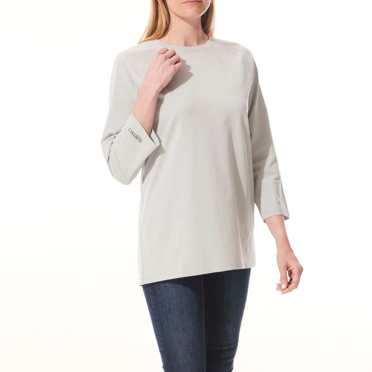 Unisex Contractor ¾ Sleeve Tee | Slate Grey - Image 5