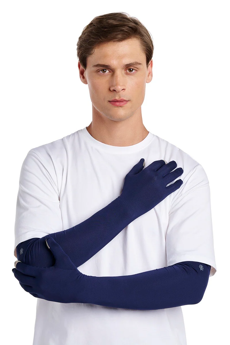 Unisex Culebra Long Full Finger Gloves | Navy - Image 4