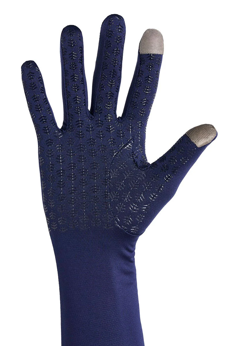 Unisex Culebra Long Full Finger Gloves | Navy - Image 5