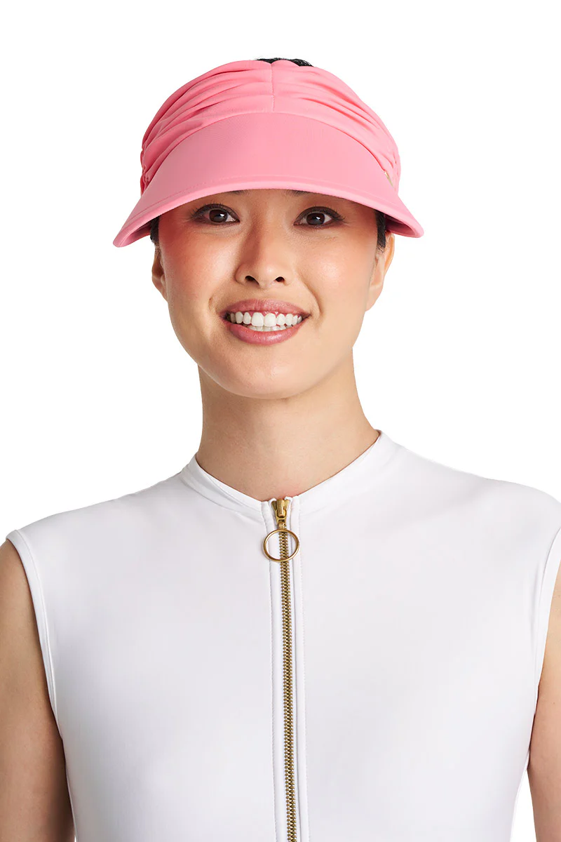Women's Exuma Swim Visor | Flamingo Pink - Image 2