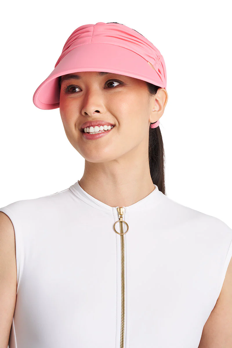 Women's Exuma Swim Visor | Flamingo Pink - Image 3