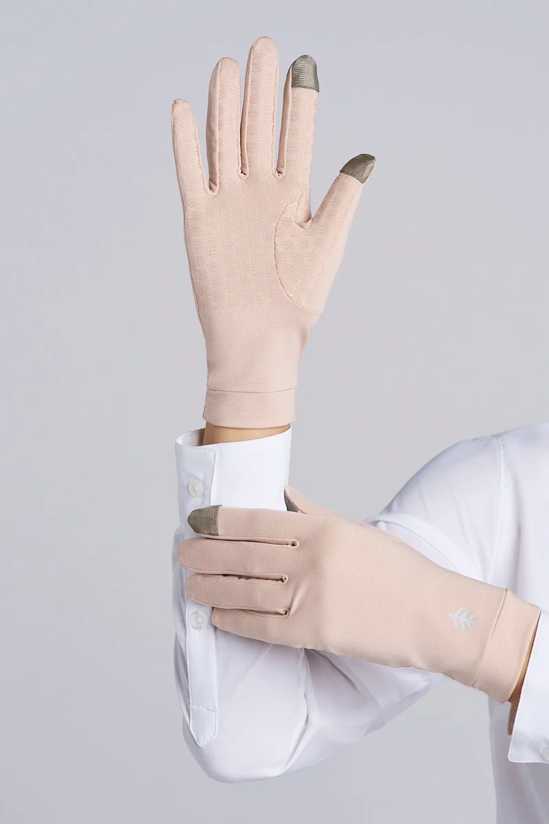 Unisex Gannett Full Finger Gloves | Beige - Image 2