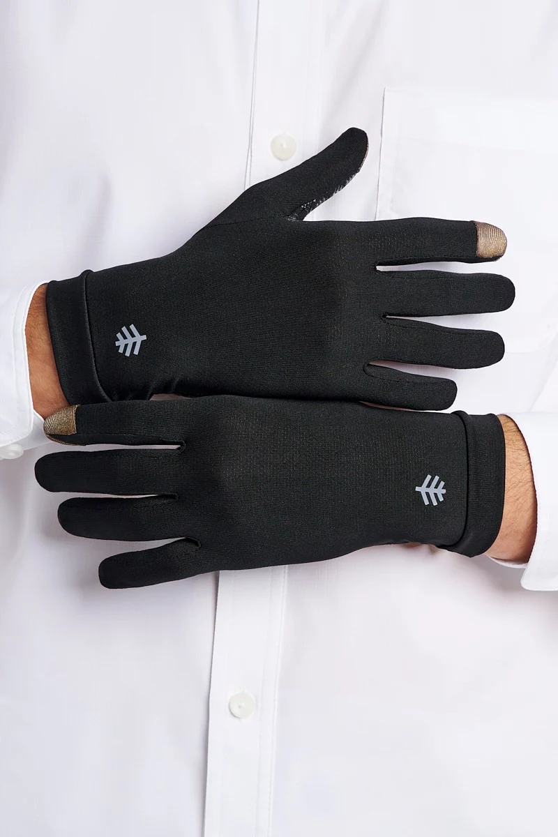 Unisex Gannett Full Finger Gloves | Black - Image 5