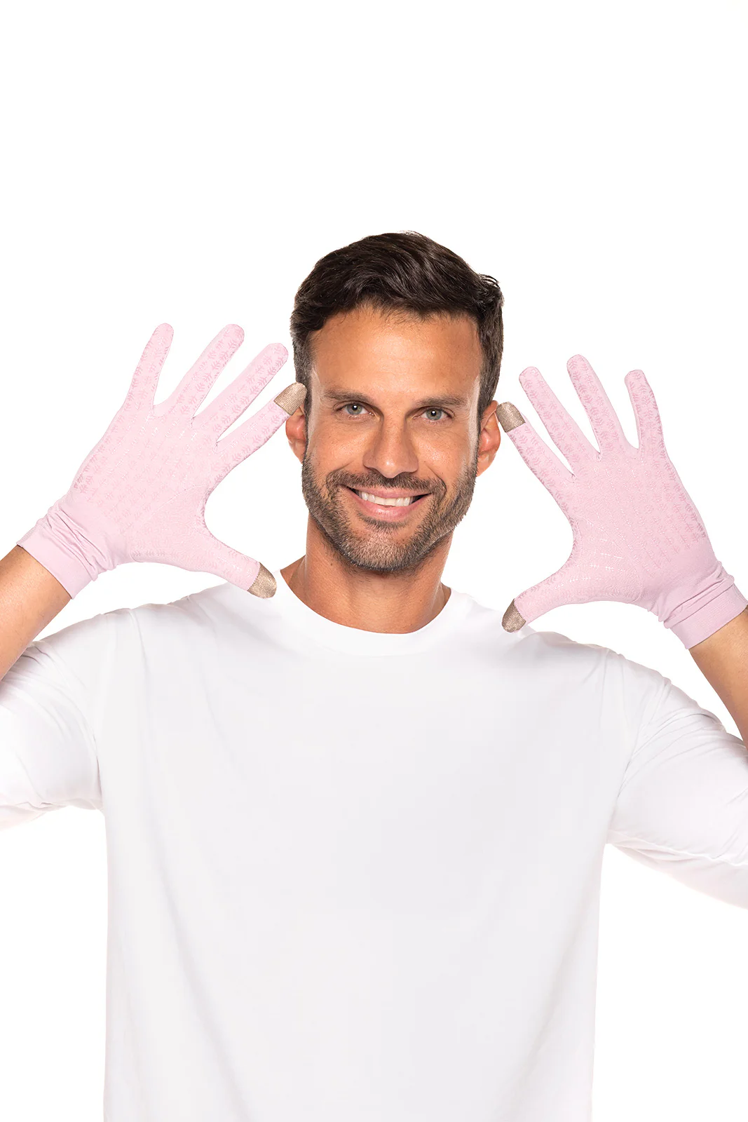 Unisex Gannett Full Finger Gloves | Dusty Mauve - Image 3