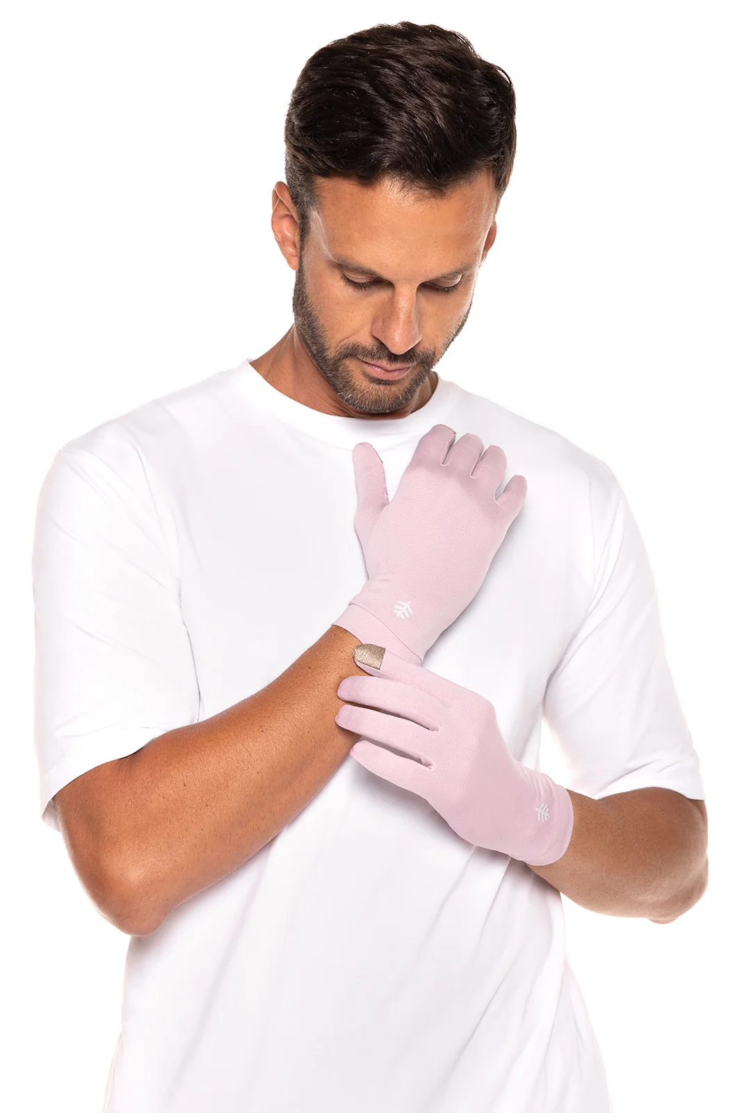 Unisex Gannett Full Finger Gloves | Dusty Mauve - Image 6