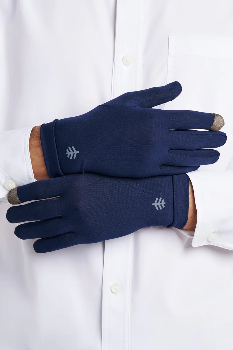 Unisex Gannett Full Finger Gloves | Navy - Image 5