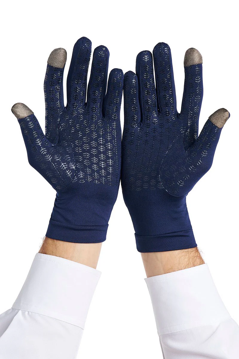 Unisex Gannett Full Finger Gloves | Navy - Image 6