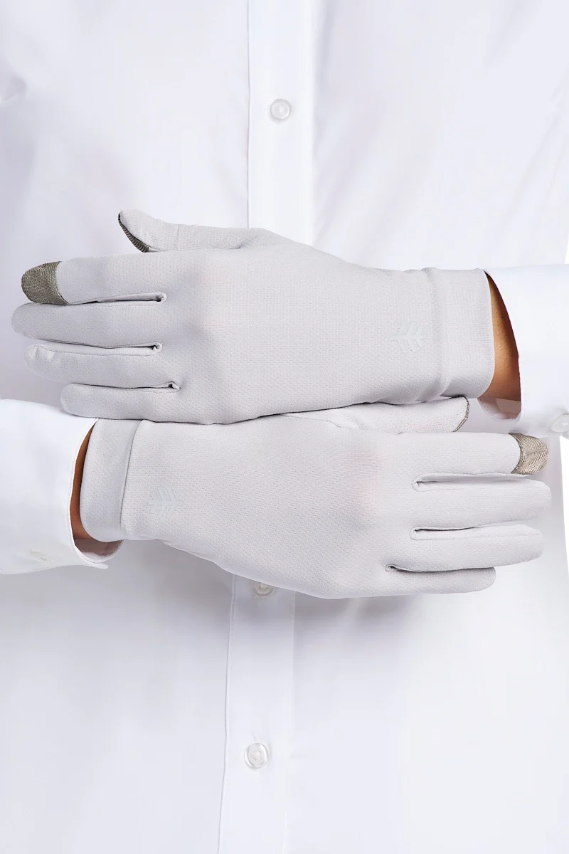 Unisex Gannett Full Finger Gloves | Sleek Grey - Image 5