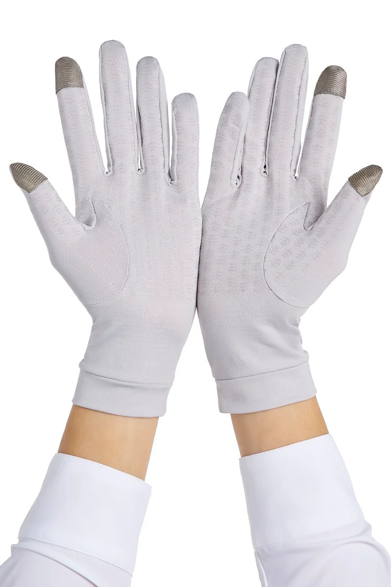 Unisex Gannett Full Finger Gloves | Sleek Grey - Image 6