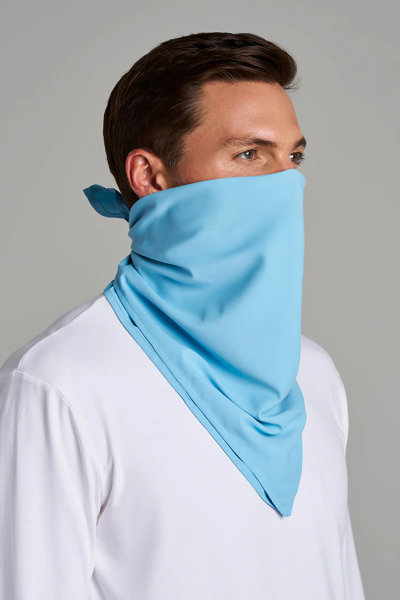 Unisex Grassi Bandana | Arctic Blue - Image 3