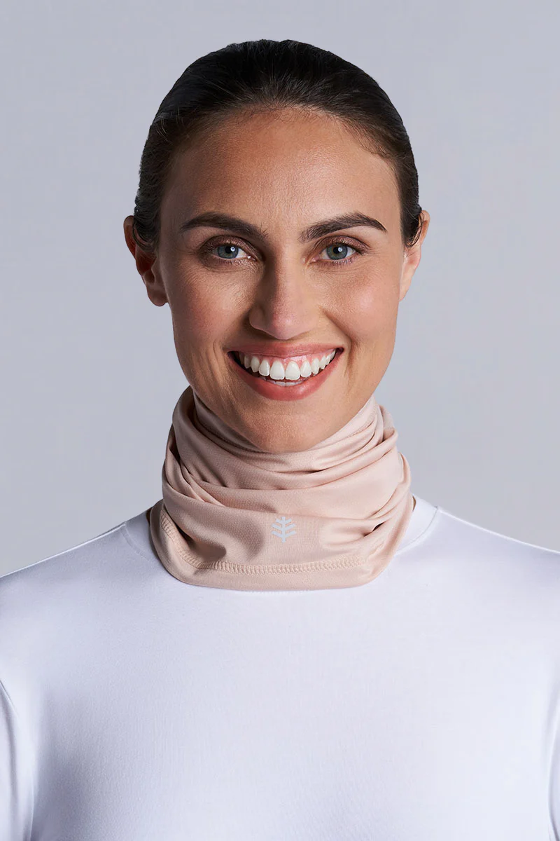 Unisex La Plata UV Neck Gaiter | Beige - Image 2
