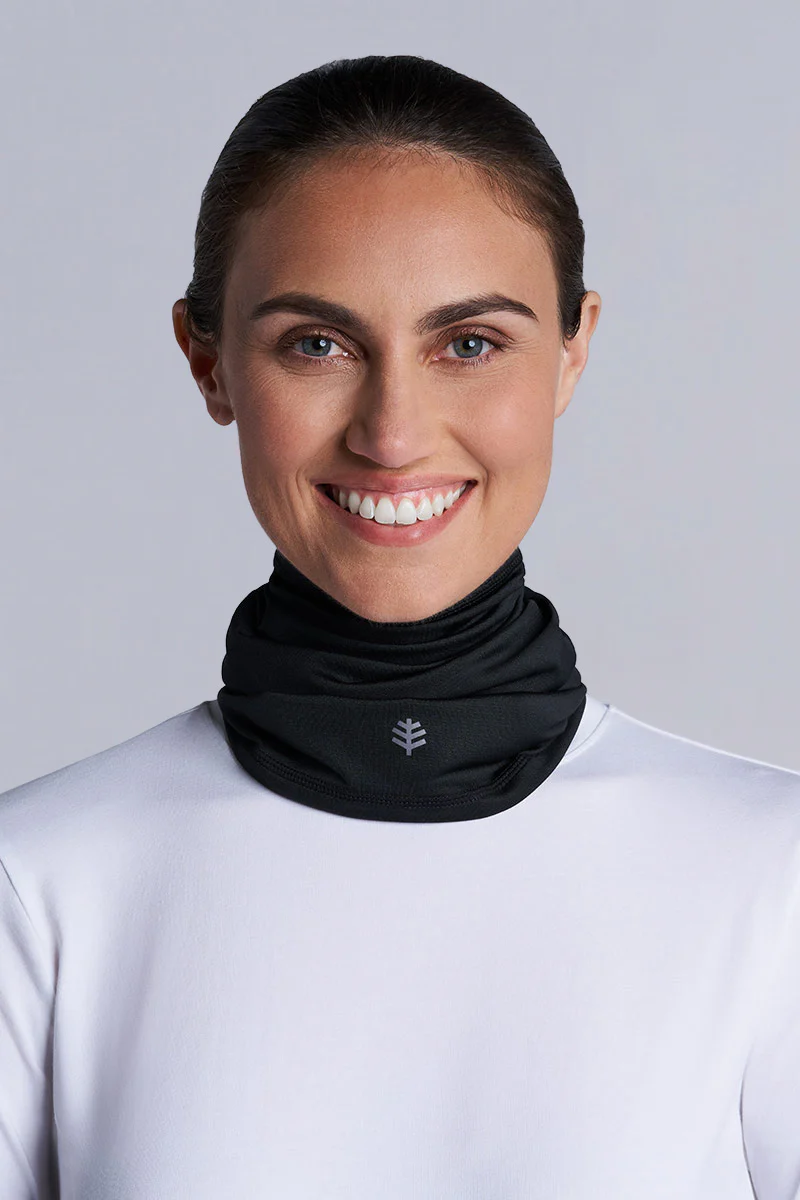 Unisex La Plata UV Neck Gaiter | Black - Image 2