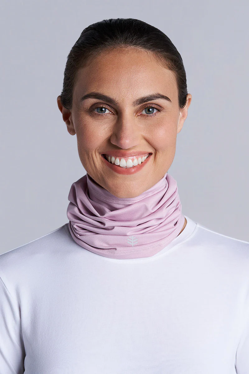 Unisex La Plata UV Neck Gaiter | Dusty Mauve - Image 2