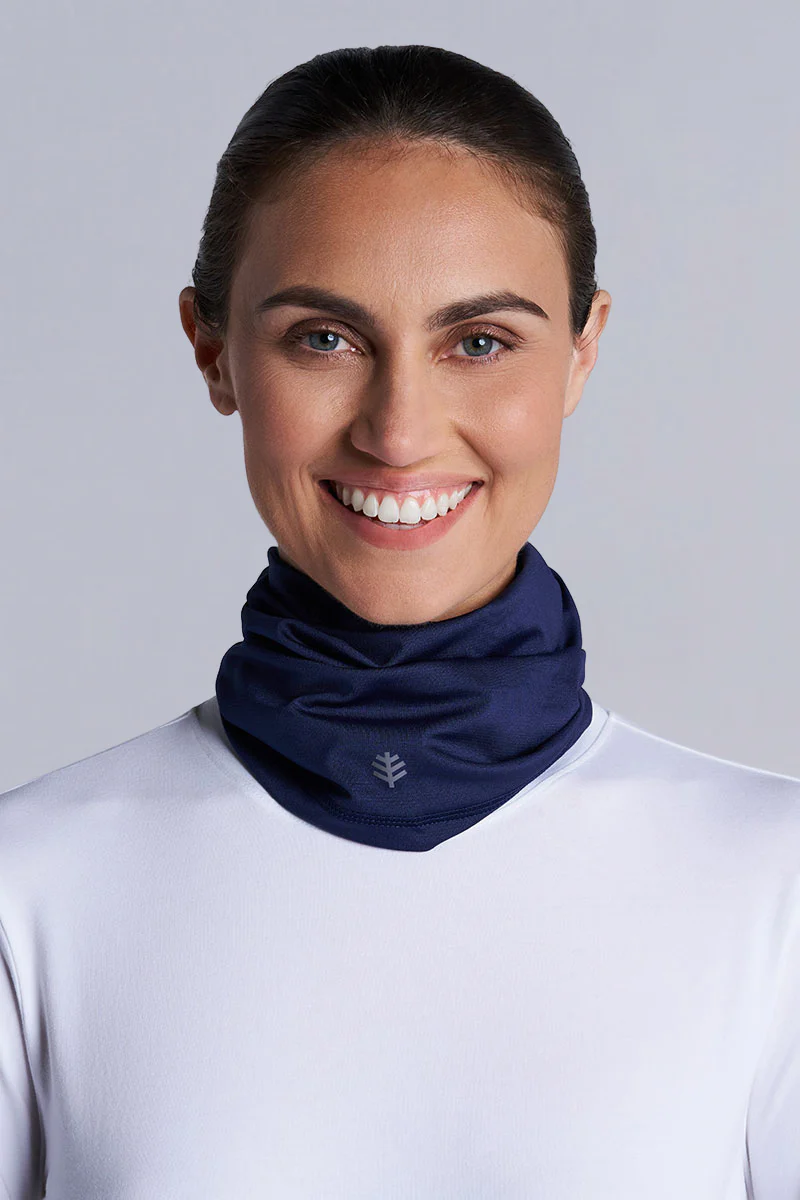 Unisex La Plata UV Neck Gaiter | Navy - Image 2