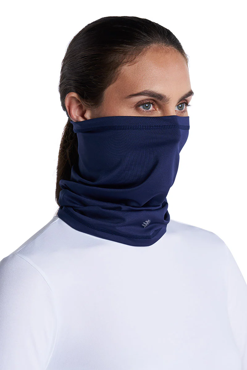Unisex La Plata UV Neck Gaiter | Navy - Image 5