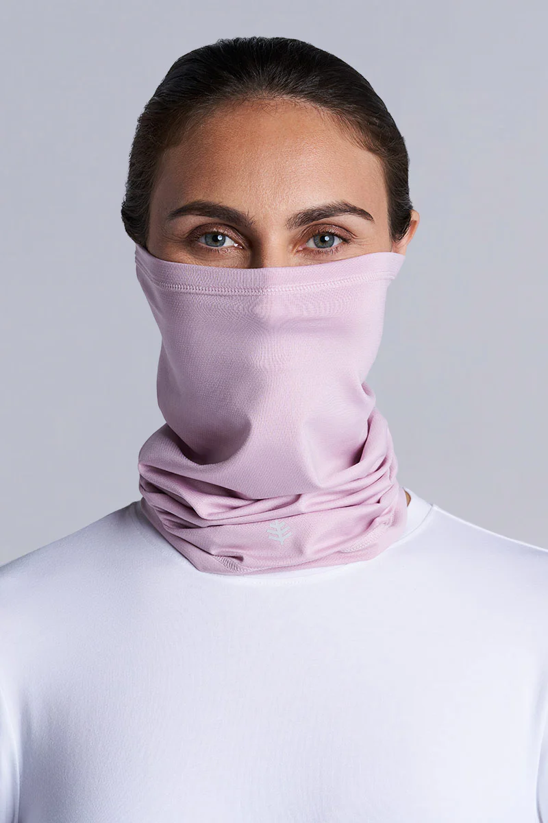 Unisex La Plata UV Neck Gaiter | Dusty Mauve