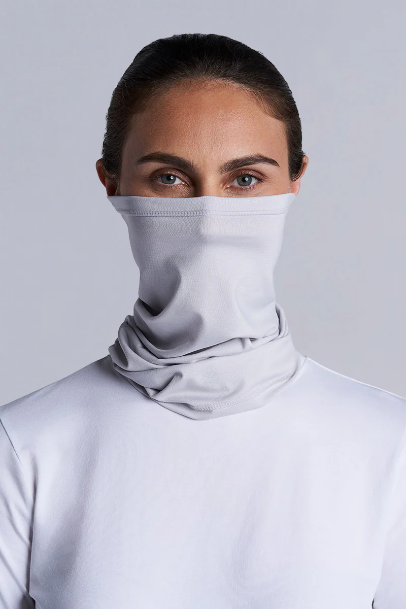 Unisex La Plata UV Neck Gaiter | Sleek Grey