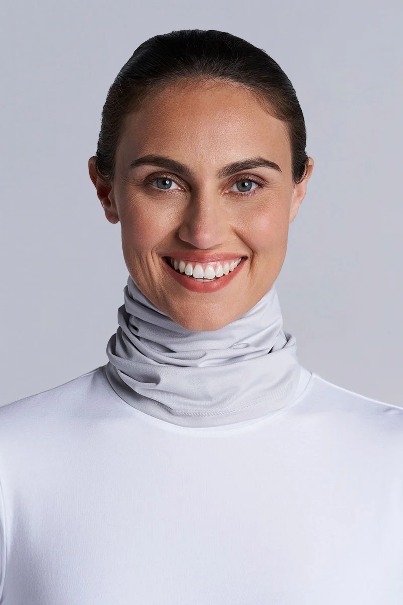 Unisex La Plata UV Neck Gaiter | Sleek Grey - Image 2