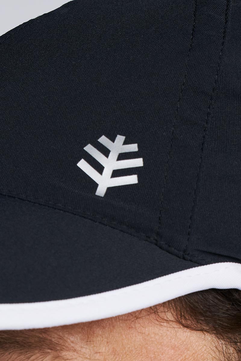 Unisex Lenny Adjustable Sports Cap | Black/White - Image 7