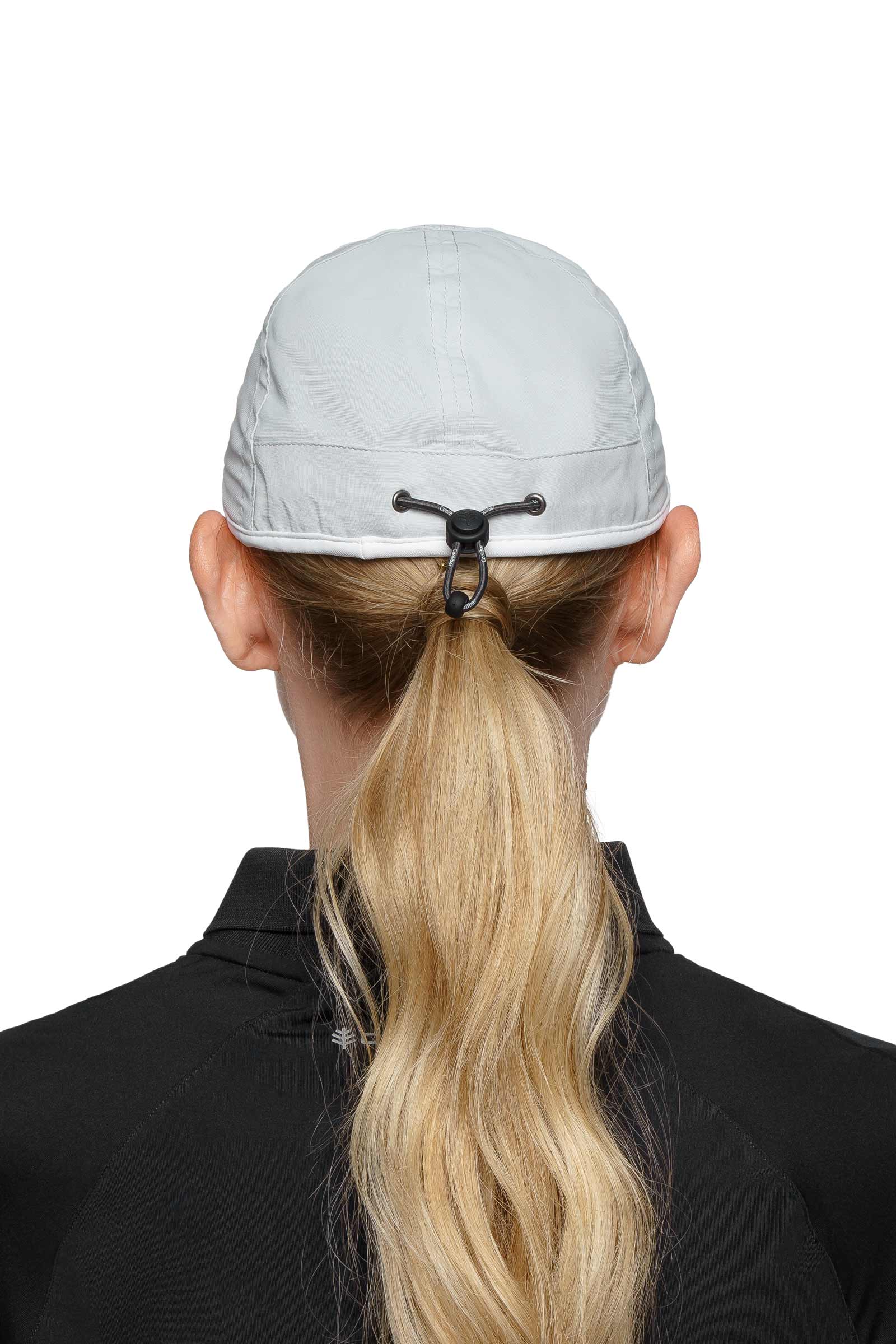 Unisex Lenny Adjustable Sports Cap | Silver/White - Image 3