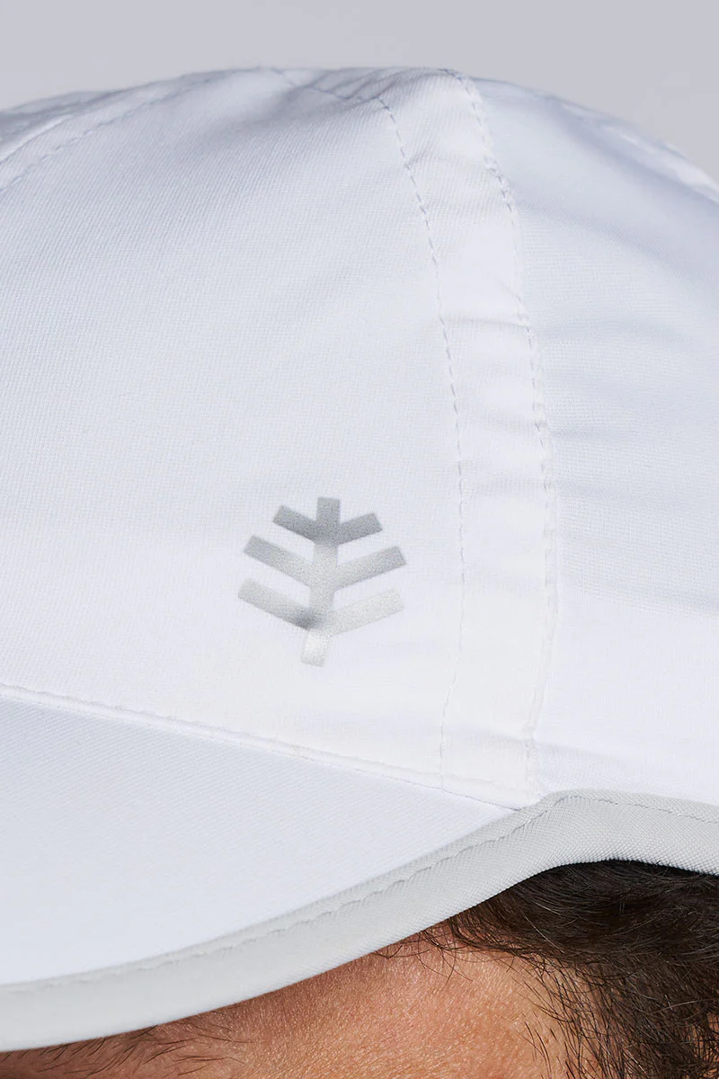 Unisex Lenny Adjustable Sports Cap | White/Silver - Image 7