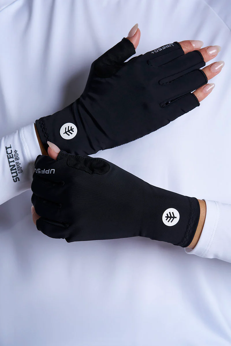 Unisex MaxShield Multi-Sport Fingerless Gloves | Black - Image 5
