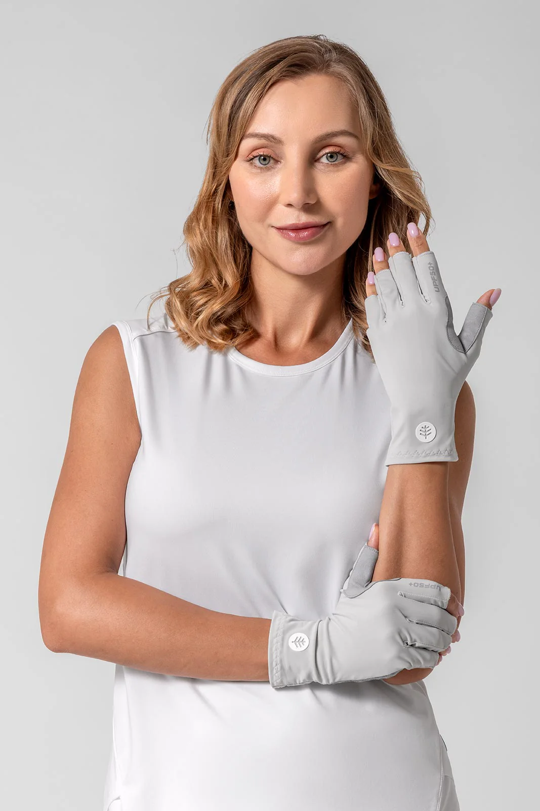 Unisex MaxShield Multi-Sport Fingerless Gloves | Sleek Grey - Image 4