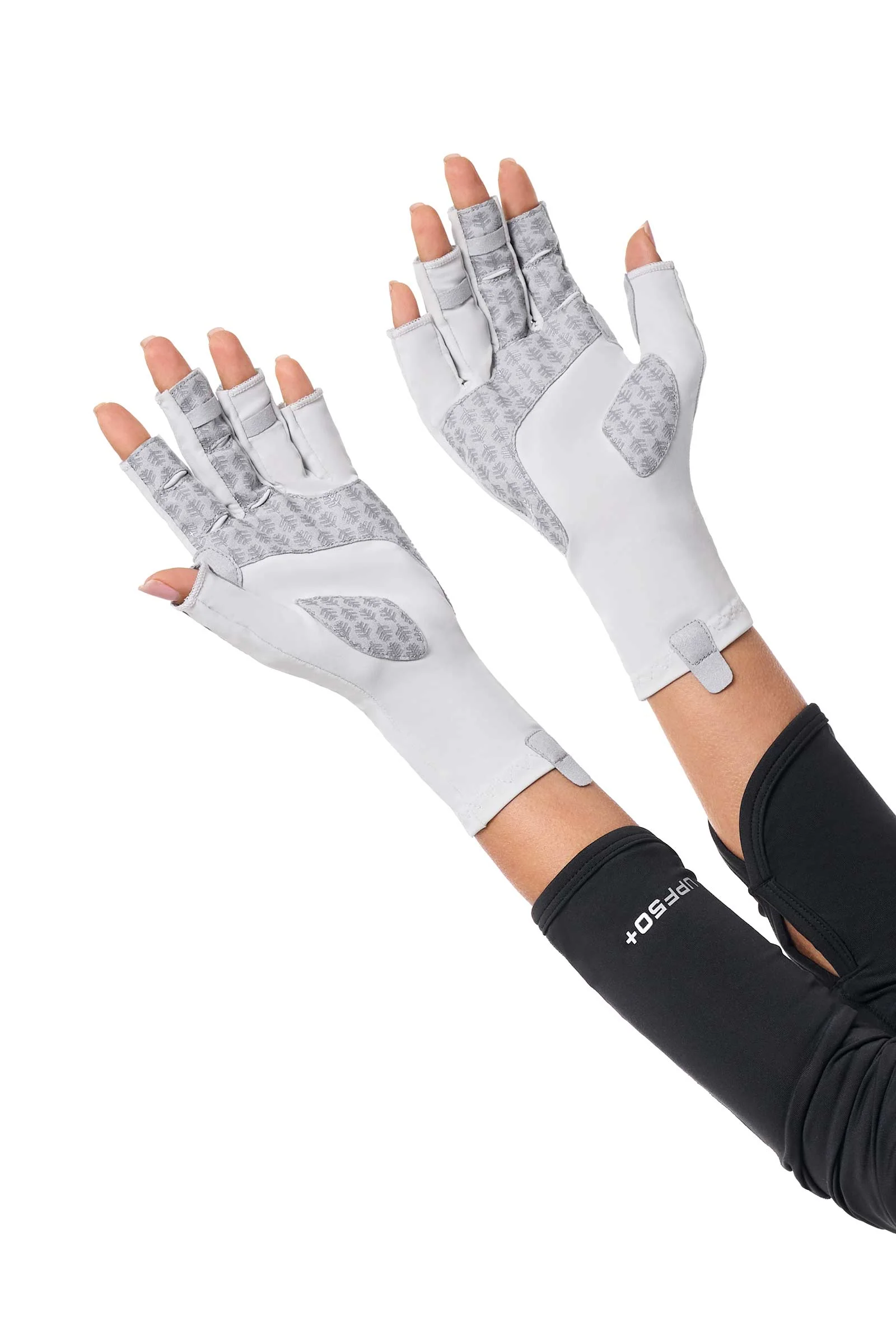 Unisex MaxShield Multi-Sport Fingerless Gloves | Sleek Grey - Image 7
