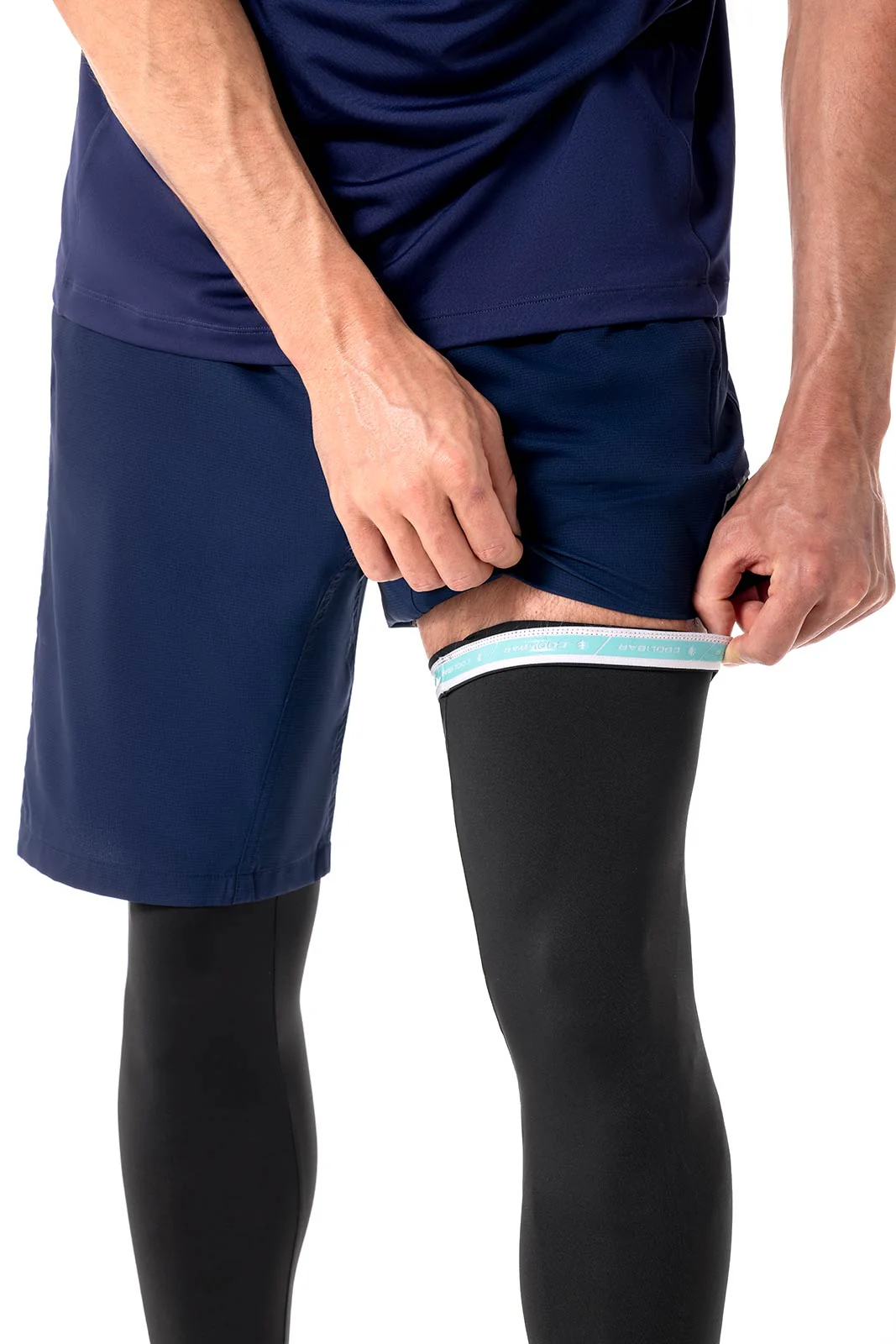 Unisex MaxShield Performance Leg Sleeves | Black - Image 3