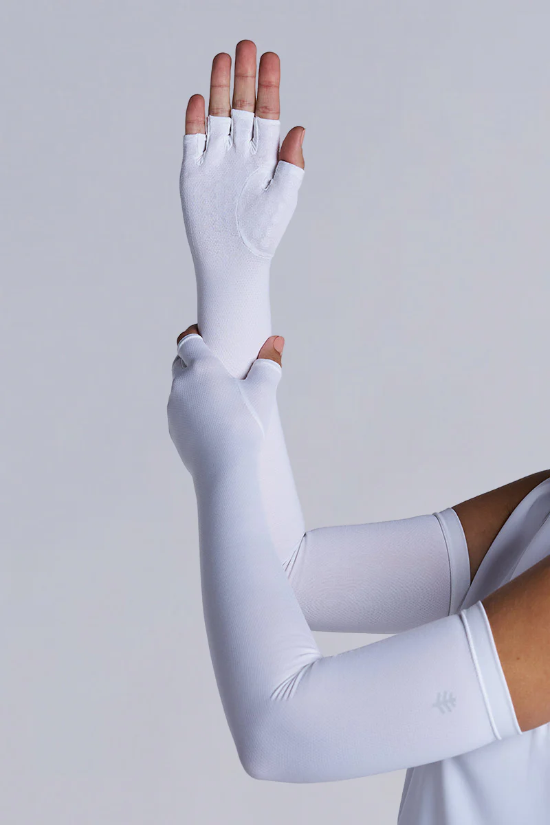Long Fingerless UV Sun Gloves | Regular Parent - Image 4