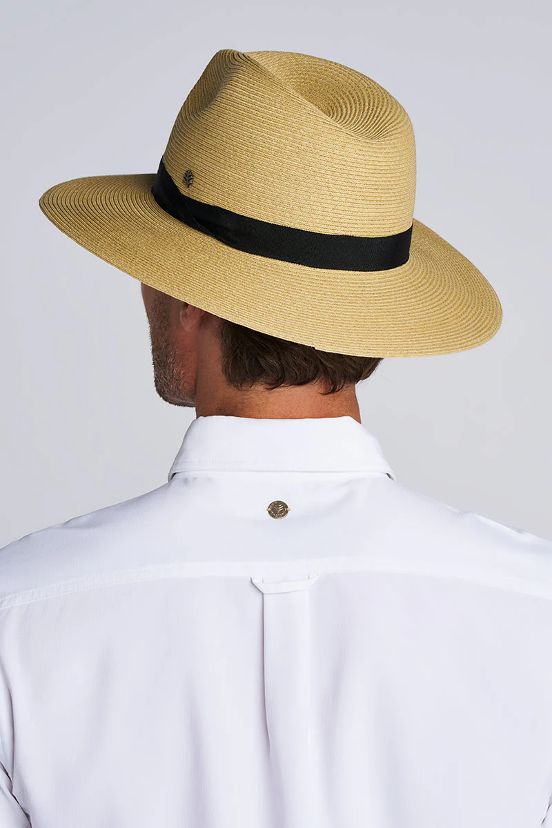 Peyton Packable Panama Style Fedora | Toast - Image 4