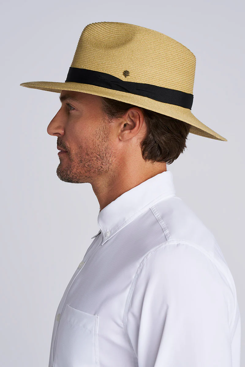Peyton Packable Panama Style Fedora | Toast - Image 5