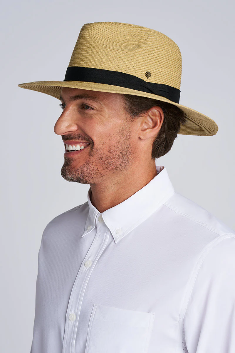 Peyton Packable Panama Style Fedora | Toast - Image 6