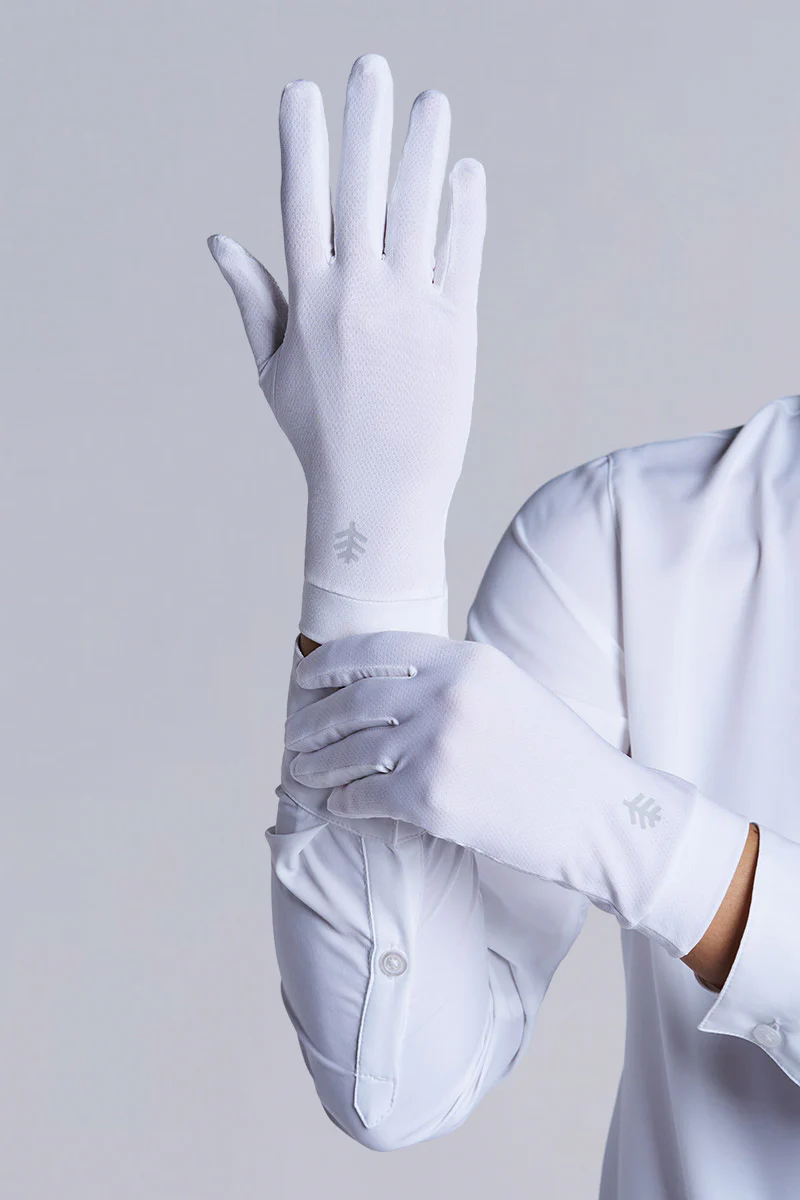 Unisex Sawyer Driving Gloves | White - Image 2