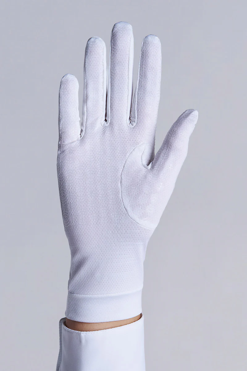 Unisex Sawyer Driving Gloves | White - Image 3